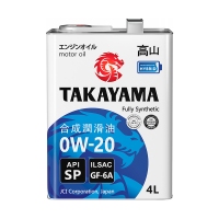 TAKAYAMA 0W20 GF-6A SP, 4л 605141